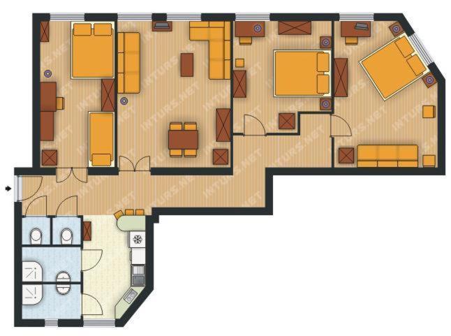 Apartment Mariacki Tower Краков Номер фото